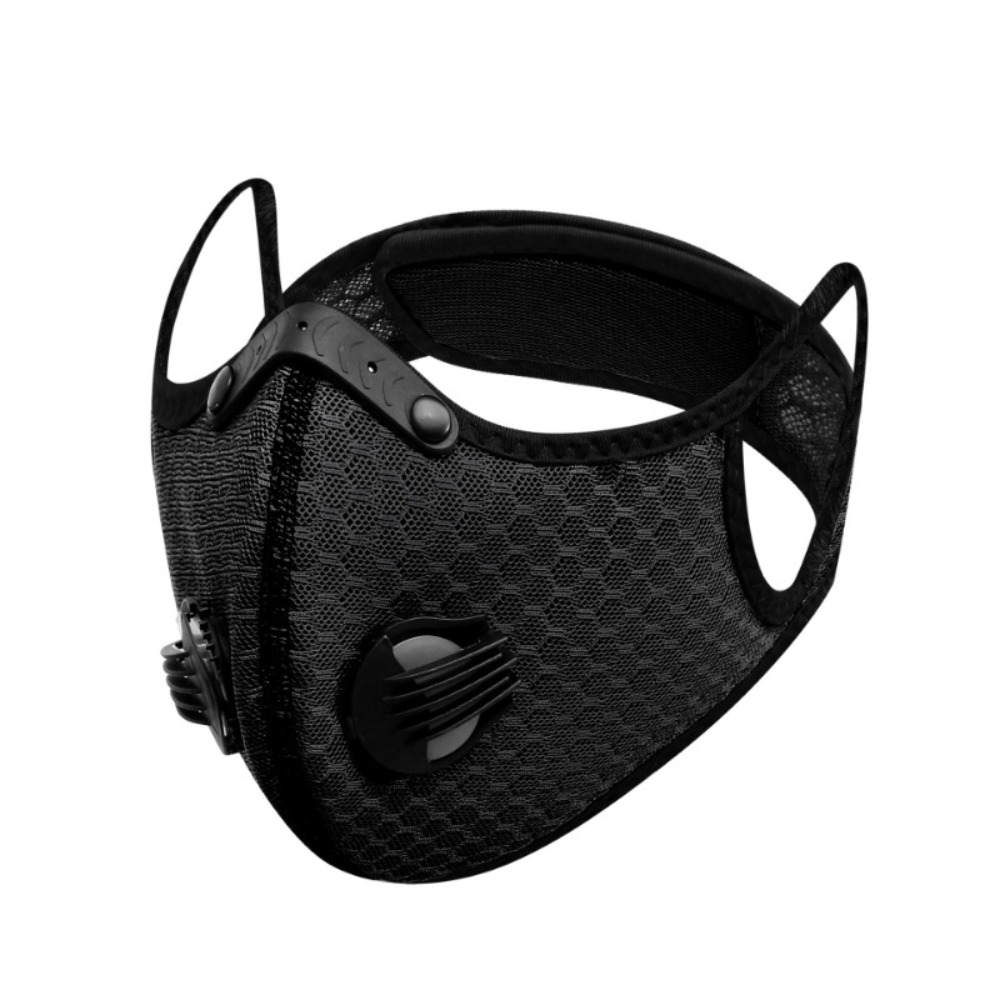 Anti Pollution Mask - 通気性のある人間工学に基づいた防塵マスク、調節可能な防塵マスク、再利用可能なノーズクランプ、活性炭フィルター、木工用