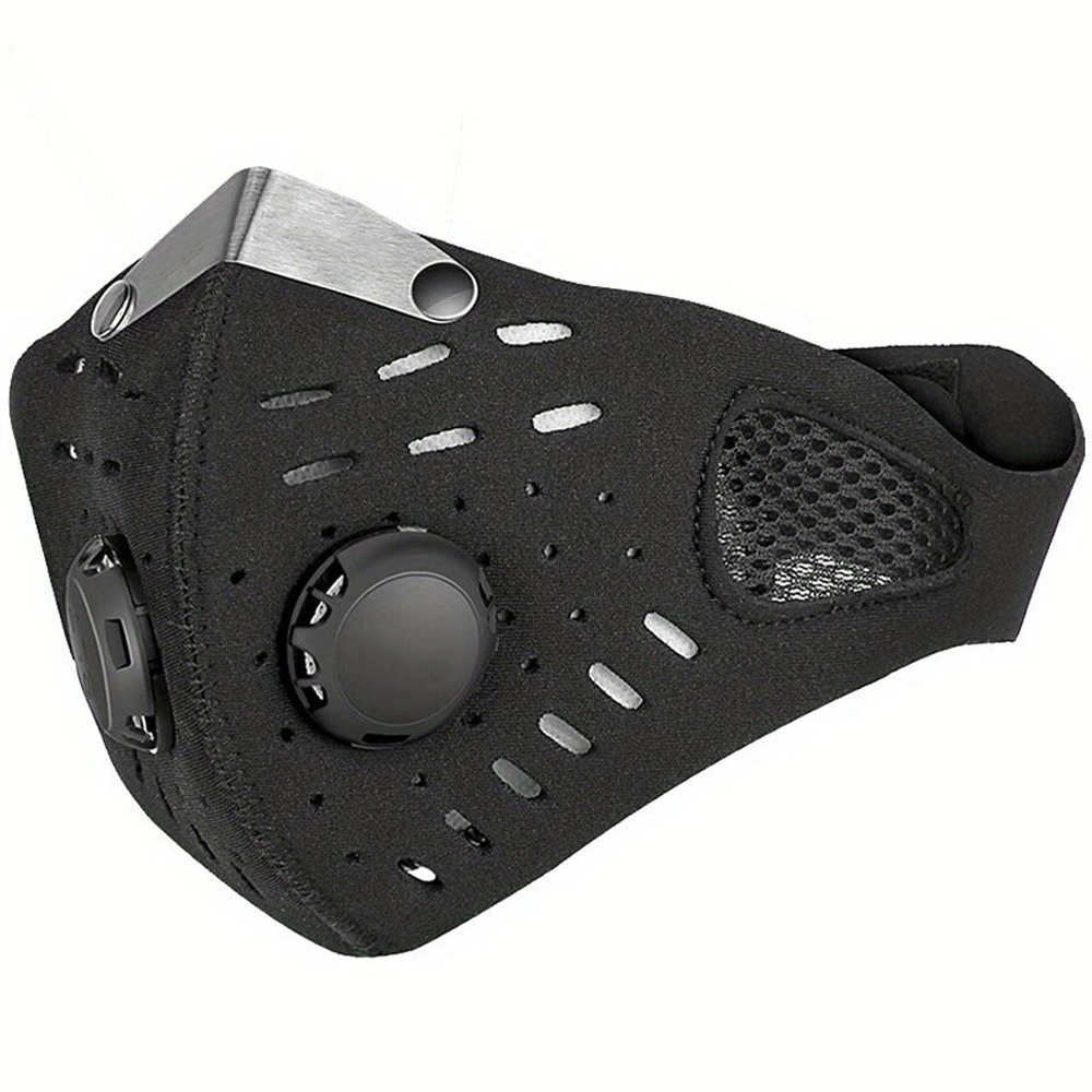 Anti Pollution Mask - オートバイマスク夏通気性マスクフィルターハーフフェイスモトマスク防塵保護乗馬フェイスマスクオートバイアクセサリー