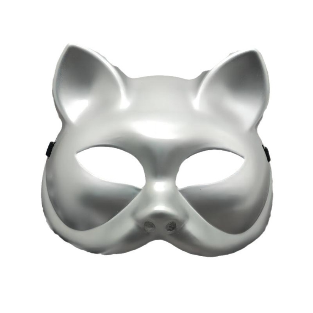 Respirator Half Face - パフォーマンスプラスチック猫ハーフフェイスマスクアニメマスクアイマスクコスプレマスク衣装小道具コスプレ衣装ハロウィンマスク子供