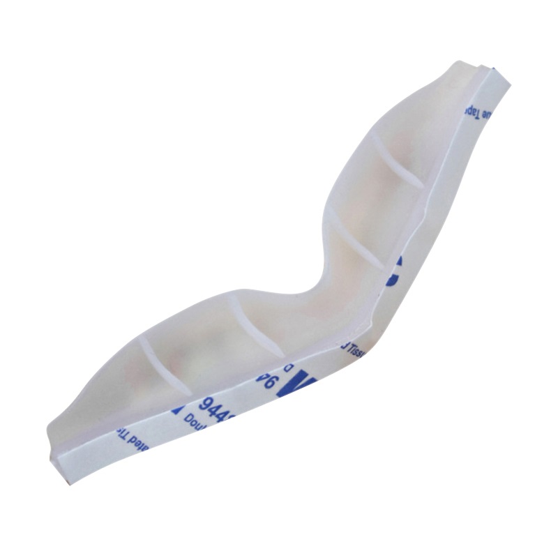 Silicone Mask Bracket - 3Dマスクホルダークリップ、ノーズブリッジ、シリコンブラケット、フォググラス、マスクアクセサリー、漏れ防止パッド、5個セット