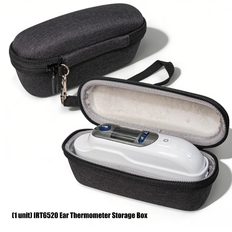 Braun Thermometer Thermoscan 7 - XX9B IRT6520 IRT6500 耳式体温計用のファミリーフレンドリーな保管ソリューション 耐衝撃性の柔らかい裏地でデバイスのケアを確保