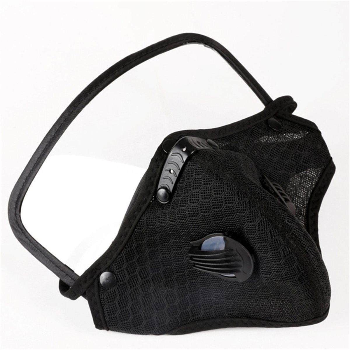 Dust Mask Construction - A1028K 再利用可能な防塵マスク ゴーグル付き 5層ろ過機能と交換可能なフィルター10枚付き 木工、建設、サイクリング用 A