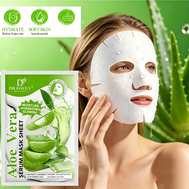 アロエベラセラムフェイシャルマスクシート　フェイシャルケア　 - Face Mask Storage Box のレビューと価格
