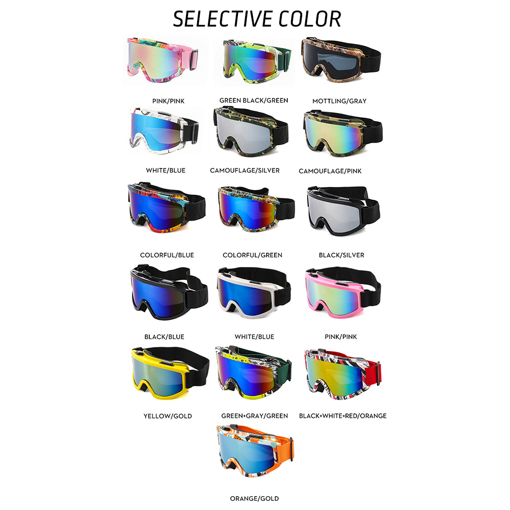 曇り止めスキーゴーグル バイクゴーグル 冬用 スノーボード  - Anti Pollution Mask のレビューと価格