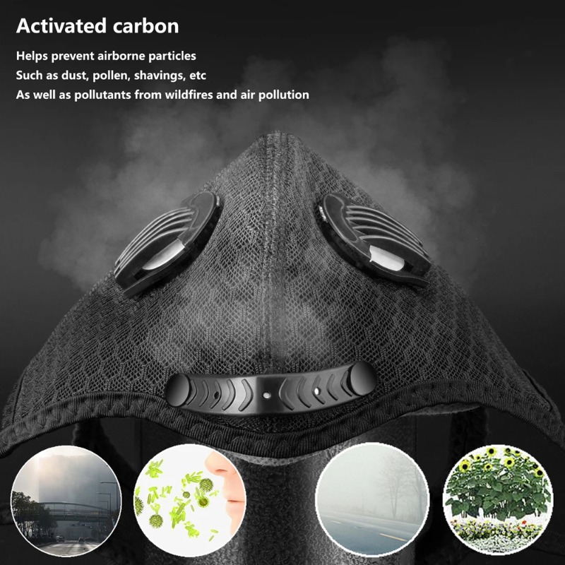 SHIZIWANGRI サイクリングフェイスマスク スポーツ - Anti Pollution Mask のレビューと価格