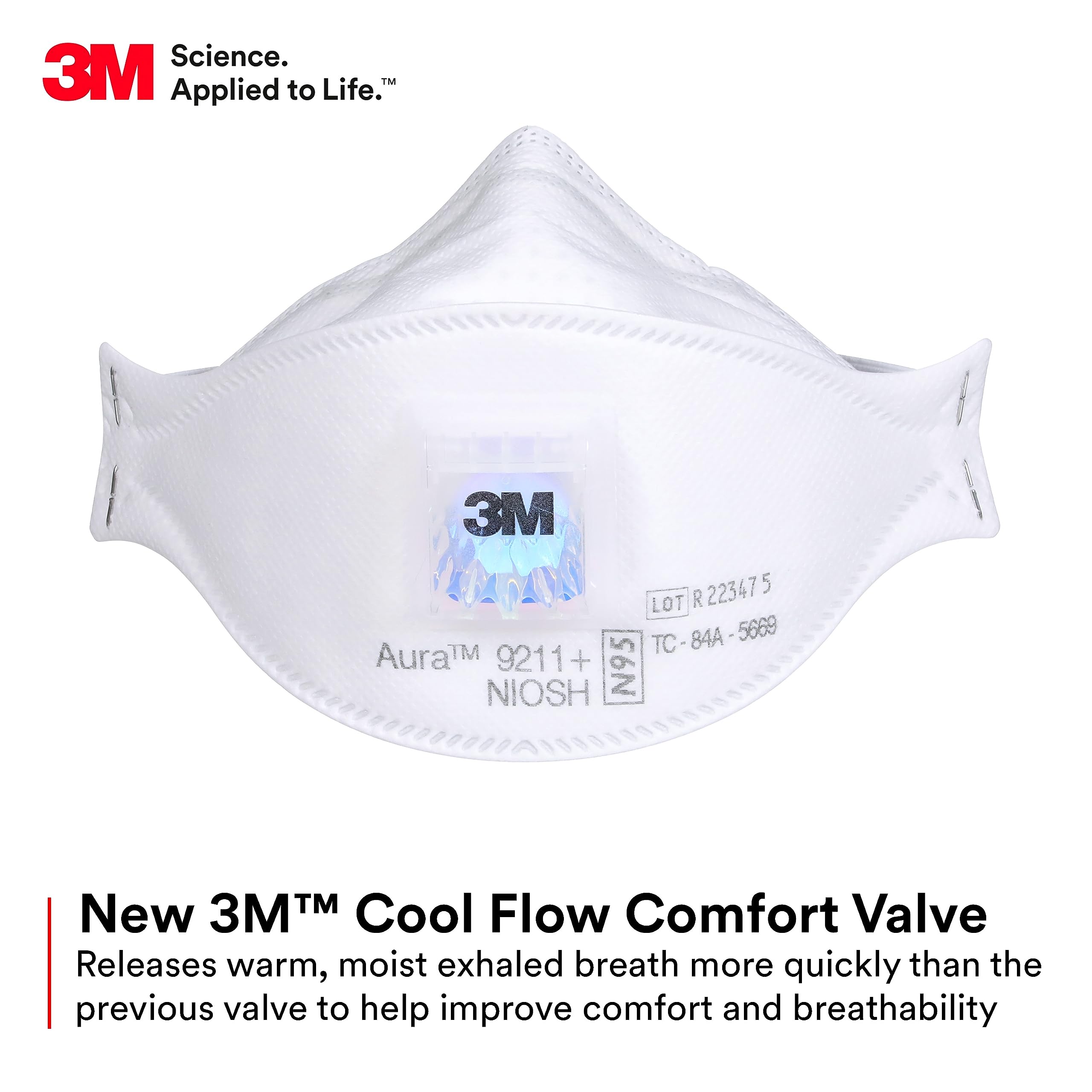 3M オーラ 9211+ 粒子状物質用呼吸器 N95 使い捨 - Kn95 Respirator Mask のレビューと価格