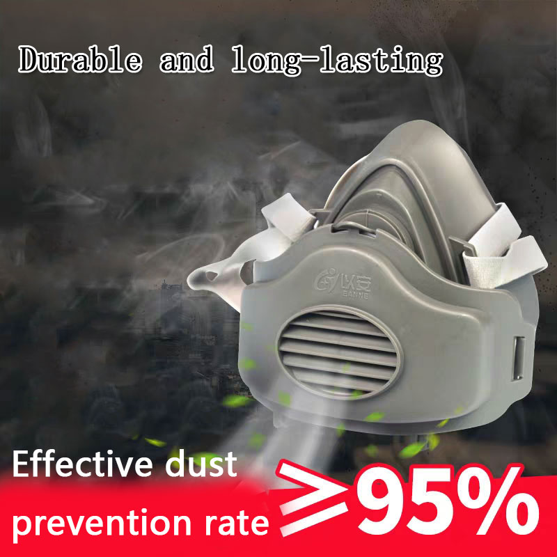 ハウスクリーニング作業安全ゴムマスク綿フィルターハーフフェイ - Kn95 Respirator Mask のレビューと価格