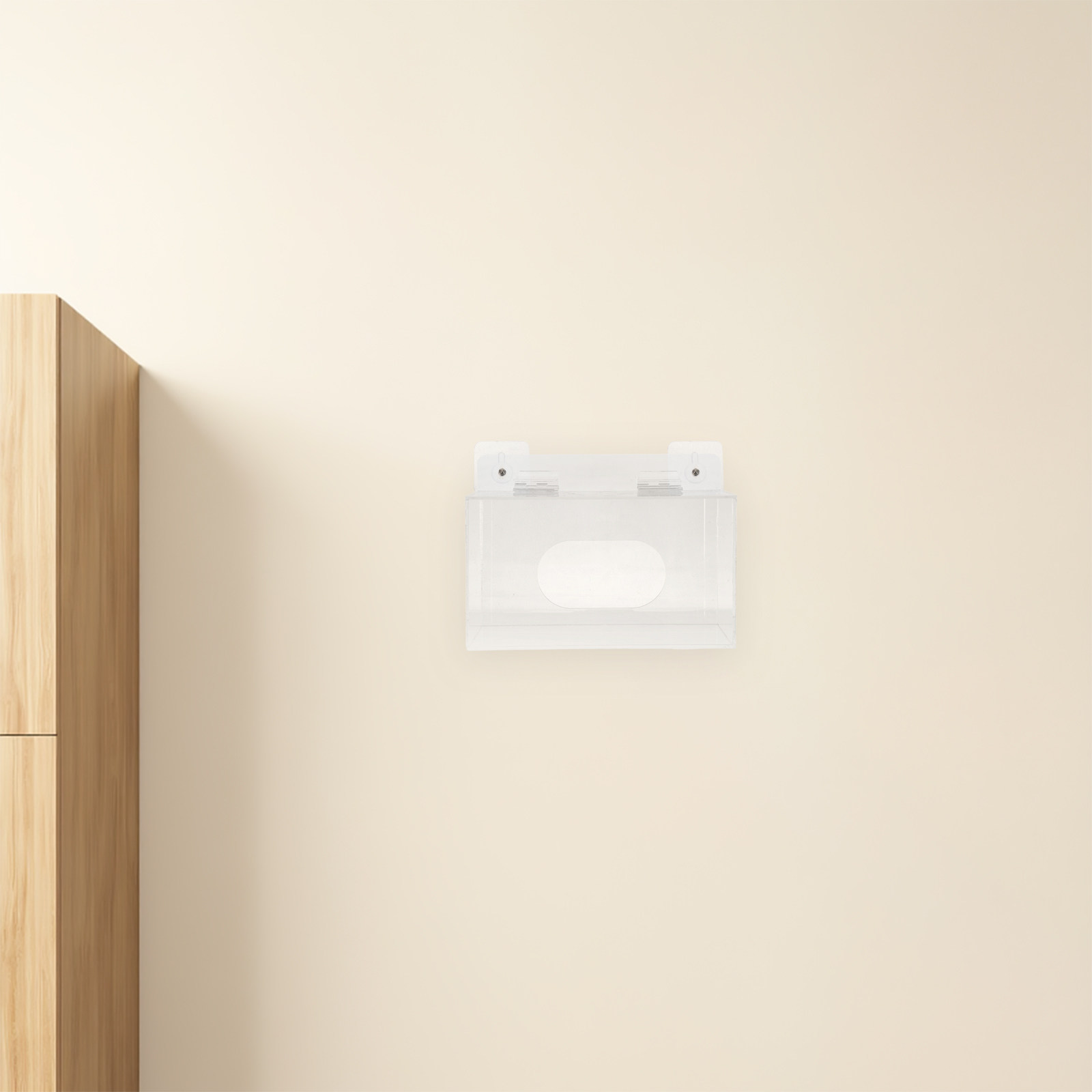 透明アクリル製フェイスマスクオーガナイザー 壁掛け式 省スペ - Face Mask Storage Box のレビューと価格