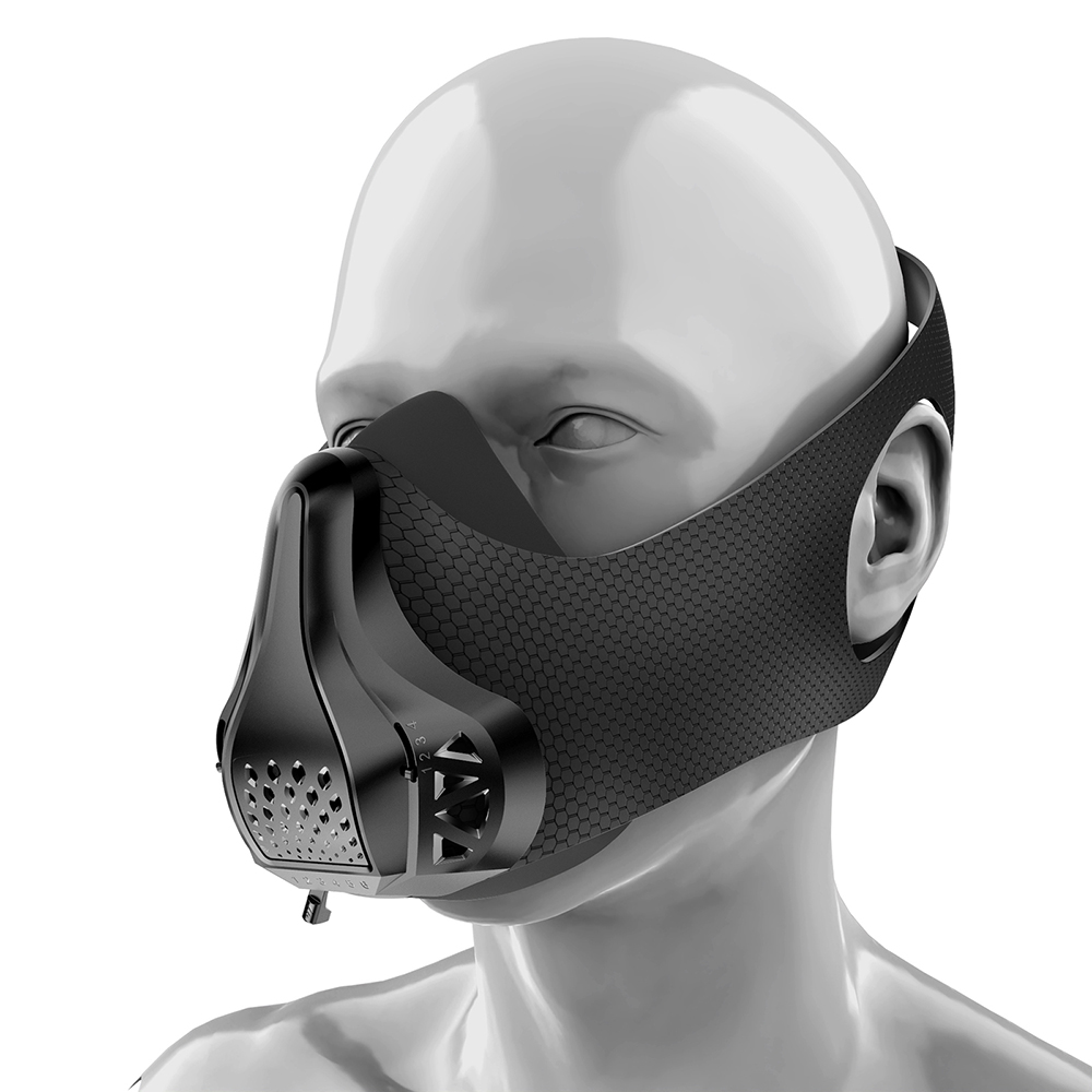 ワークアウト ランニング ジムマスク 調節可能 48 呼吸レ - Anti Pollution Mask のレビューと価格
