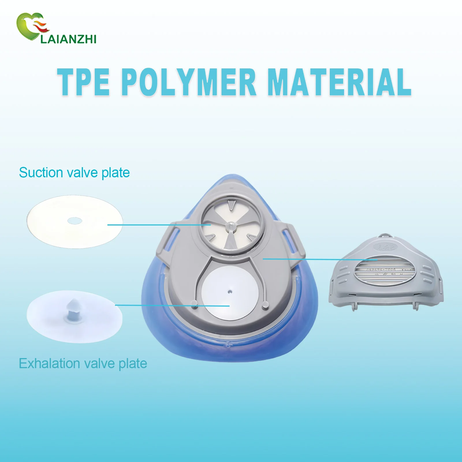 LAIANZHI 防塵シリコンマスク、フィルターコットン、お - Dust Mask Construction のレビューと価格